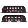Audiopipe Rca 1 In /3 Out Splitter With 10 Volt Audio Signal Line Driver