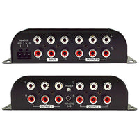 Audiopipe Rca 1 In /3 Out Splitter With 10 Volt Audio Signal Line Driver