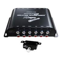 Audiopipe Rca 1 In /3 Out 10v Audio Signal Line Driver With Remote Bass Knob