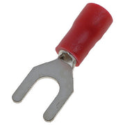 Xscorpion Spade Terminals - #10 18/22ga. - Red (100 Pack)