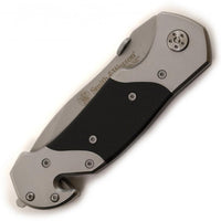 Smith & Wesson 1st Response Swfrs Liner Lock Folding Knife Partially Serrated Drop Point Blade