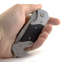 Smith & Wesson 1st Response Swfrs Liner Lock Folding Knife Partially Serrated Drop Point Blade