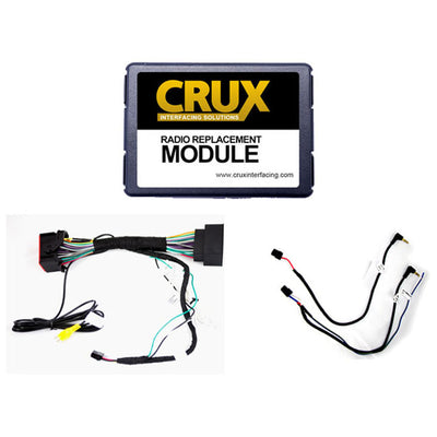 Crux Radio Replacement With Swc Retention For Dodge Fiat Jeep & Ram Vehicles 2013-2017
