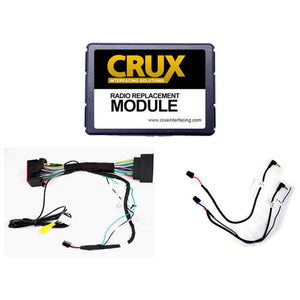 Crux Radio Replacement With Swc Retention For Dodge Fiat Jeep & Ram Vehicles 2013-2017