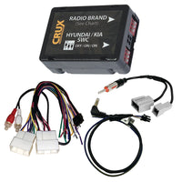 Crux Radio Replacement Interface For Select '10-16 Hyundai/kia Vehicles With Swc