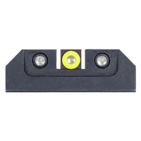 Night Fision Tritium Sights For Taurus G2c/g2/g3/tx22 - Yellow Tritium Front Ring/tritium Black Ring