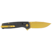 Sog Terminus Xr Lte 2.95" Folding Pocket Knife (carbon + Gold)