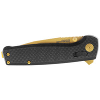 Sog Terminus Xr Lte 2.95" Folding Pocket Knife (carbon + Gold)