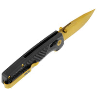 Sog Terminus Xr Lte 2.95" Folding Pocket Knife (carbon + Gold)