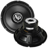 Audiopipe 10″ Woofer 250w Rms/800w Max Dual 4 Ohm Voice Coils