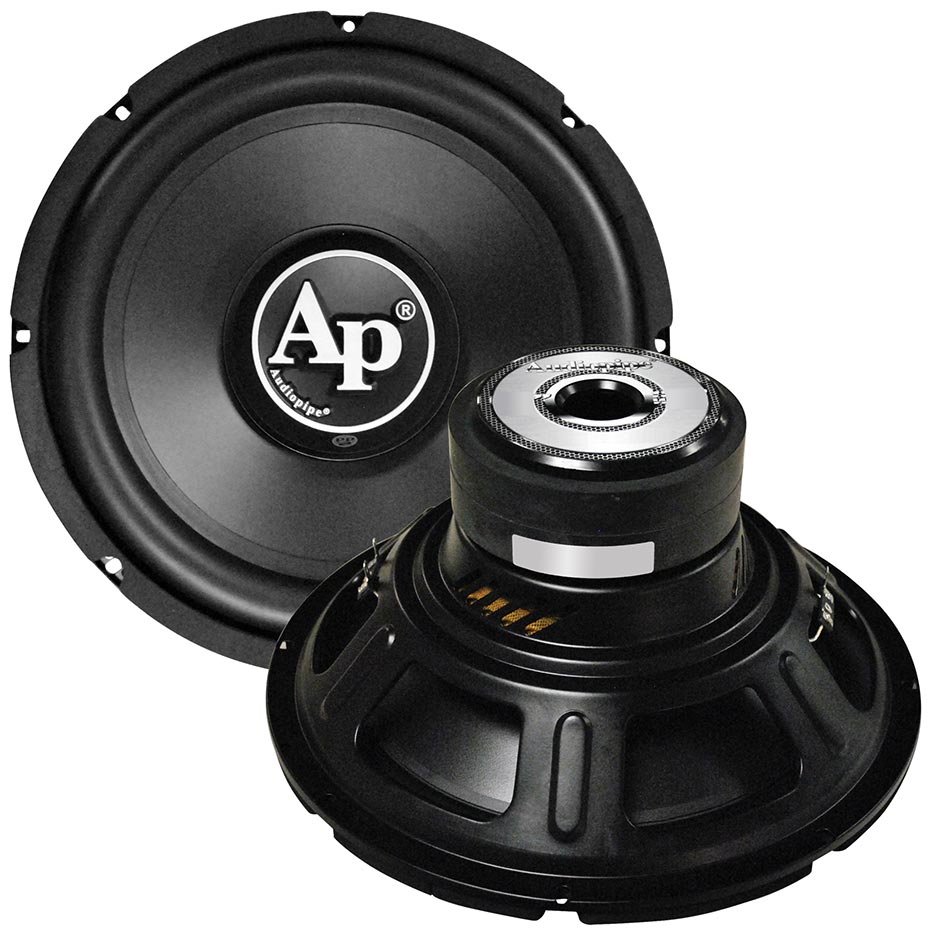 Audiopipe 10″ Woofer 250w Rms/800w Max Dual 4 Ohm Voice Coils
