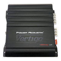 Power Acoustik Vertigo Series 2 Channel Amplifier 1400w Max