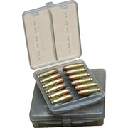 Mtm Ammo Wallet - 12+6 Handgun Round 38sp/357 (clear Smoke)