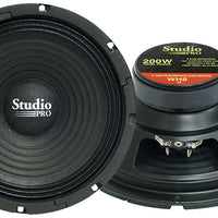 Woofer 8" Pyramid 200watts 8 Ohm; Studio Pro Series