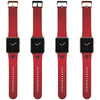 Taurus Zodiac Birth Sign Apple Leather Watch Band in Red