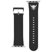 Taurus Zodiac Birth Sign Apple Leather Watch Band in Black