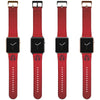 Virgo Zodiac Birth Sign Apple Leather Watch Band in Red