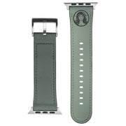 Virgo Zodiac Birth Sign Apple Leather Watch Band in Sage Green