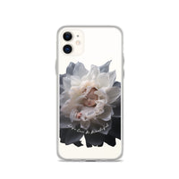 Baby in a Flower 'Life Can Be Beautiful' Clear Case for iPhone®