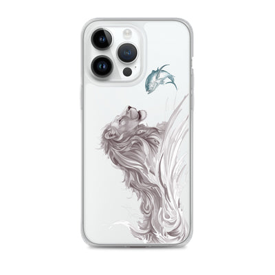 Hungry Leo Lion Clear Case for iPhone®