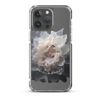 Baby in a Flower 'Life Can Be Beautiful' Clear Case for iPhone®