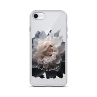 Baby in a Flower 'Life Can Be Beautiful' Clear Case for iPhone®