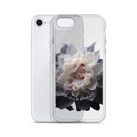 Baby in a Flower 'Life Can Be Beautiful' Clear Case for iPhone®