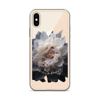 Baby in a Flower 'Life Can Be Beautiful' Clear Case for iPhone®