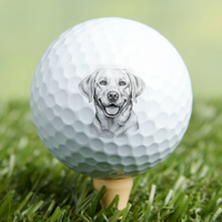 Labrador Dog Golf Ball