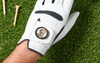Dachshund in Tans Cabretta Leather Golf Glove