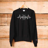 Aquarius' Heartbeat Symphony Champion Sweatshirt