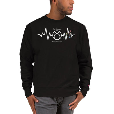 Taurus' Heartbeat Symphony  Champion Sweatshirt