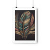 Bohemian Feather Premium Poster