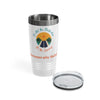 Dad's Day Gift, It's the Journey Plus Personalized Saying on Ringneck Tumbler, 20oz