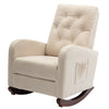 Beige Reclining Chair