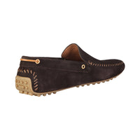 Trussardi - 77S561 Brown Suede Men's Loafers