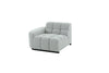 Grey Modern Modular Sectional Sofa Set 89x89x26 inches