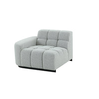 Grey Modern Modular Sectional Sofa Set 89x89x26 inches