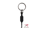 Flat Knurled Swivel Handcuff Key