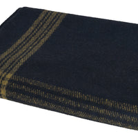 Striped Outdoor Wool Blanket