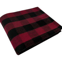 Plaid Wool Blanket 62"x 80"