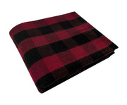 Plaid Wool Blanket 62"x 80"