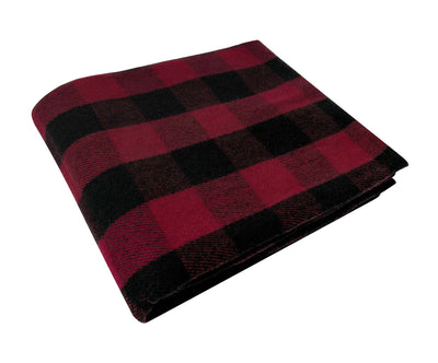 Plaid Wool Blanket 62