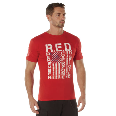 Athletic Fit R.E.D. (Remember Everyone Deployed) T-Shirt