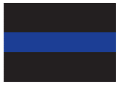 Thin Blue Line Decal