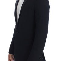 Blue wool GOLD slim fit blazer