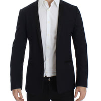 Blue wool GOLD slim fit blazer