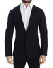 Blue wool GOLD slim fit blazer