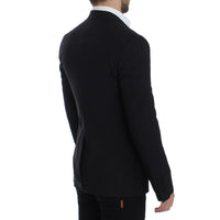 Black wool stretch MARTINI blazer