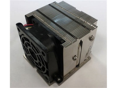 Supermicro Fan SNK-P0048AP4 2U Active Dual Port CPU Heatsink X9 Gen Motherboard with Square ILM Brown Box